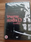 VAMPIRE HUNTER D BLOODLUST DVD 2000 Manga Entertainment Anime Horror New