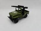 Lesney Matchbox Military Jeep Sleet N Snow Base No 5 Olive 1978 Near Mint