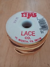 TEJAS Lace: Indian Tan, Brown M1/8” x 25 Yards #5014-03