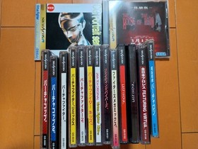 SEGA SATURN Console Virtua Set Twin Stick Boxed Lot Tested NTSC-J Japan Rare