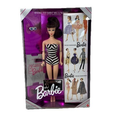 Original 1959 Barbie Doll 35th Anniversary Special Edition 1993