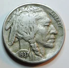 1937 S Buffalo Nickel VF