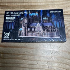 Piececool Notre Dame De Paris DIY Metal Model Kit 3D metal puzzle 