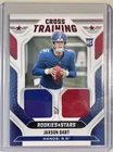 2025 Panini Rookies & Stars - Cross Training Jaxson Dart (MEM, RC) 2 Color Patch