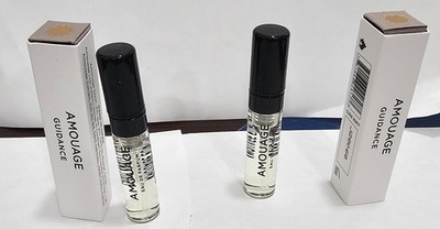 Sale! Set of 2 Amouage GUIDANCE EDP 0.06 oz/2ml  each, total 0.12oz/4ml NIB