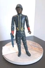 1981 Vintage Star Wars Bespin Black Security Guard Action Figure Complete HK