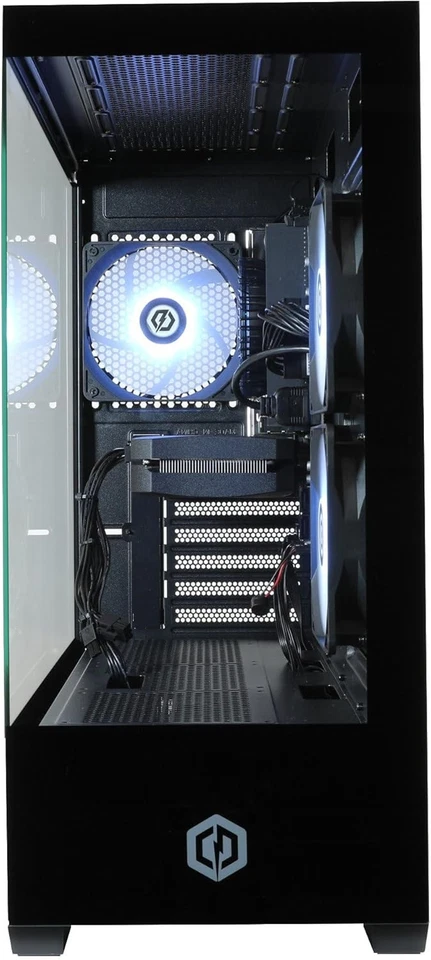CyberPowerPC Wyvern Gaming PC AMD Ryzen 7 5700X, Nvidia GeForce RTX 5060 8GB - Image 4 of 4