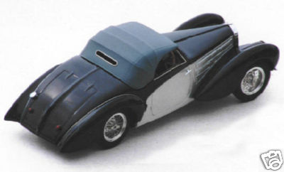1/43 BUGATT 51 DUBOS ATLANTC VROOM A COLLER A PENDRE LUXCAR CHROMES