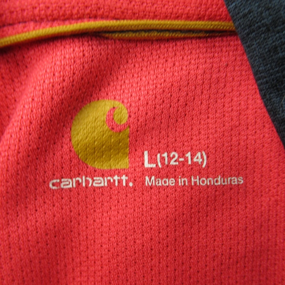 Carhartt Sudadera con Capucha Mujer Grande Manga Larga Pullover Informal Bolsillos Gris Foto 4 de 4