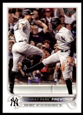 2022 Topps #399 Fenway Park Fireworks