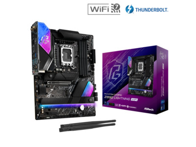 ASRock Z890 Lightning WiFi LGA 1851 Intel Z890 SATA 6Gb/s ATX Motherboard