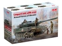 Icm ICM35013 1/35 Leopard 2A6 Of The Armed Forces Of Ukraine W/ Crew