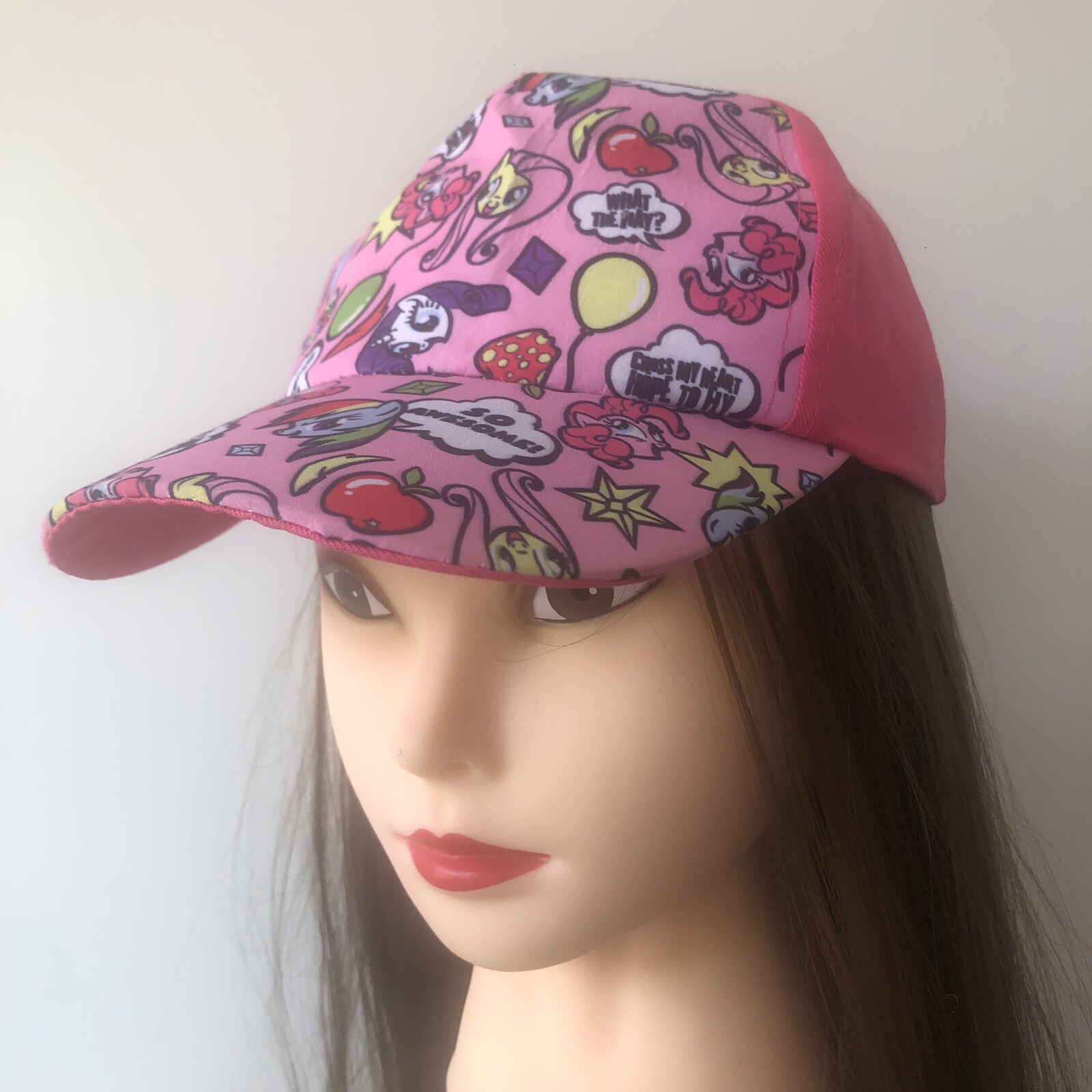 Berretto da baseball My Little Pony bambina rosa 52 cm 20 5" regolabile