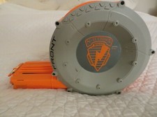 Nerf N-Strike Elite Engage Enforce 35 Dart Drum Clip GREAT CONDTION FREE SHIP  