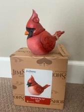 Jim Shore Luck is in the Air Red Cardinal  #6003629
