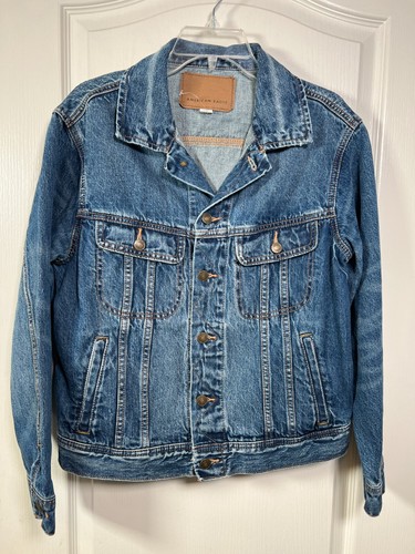NWOT American Eagle Denim Jean Jacket Men's Size Medium 100% Cotton