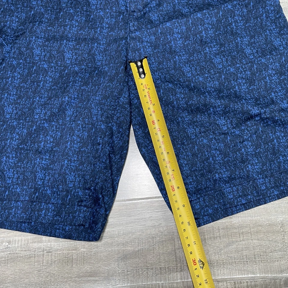 Pantalones Cortos Hombre Calvin Klein Talla 33 Azul Negro Patrón Foto 4 de 4