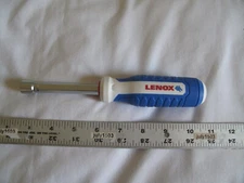 (1) NEW Lenox 7/16" Hex Nut Driver - Hollow Shaft - Comfort Grip