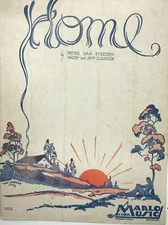 1931 Home by Steeden & Clarkson Idyllic cover Chimney smoke title logo