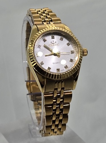 CHENXI Women's Gold Bracelet Crystal Index Dial Analog Quartz Watch - Picture 10 of 14