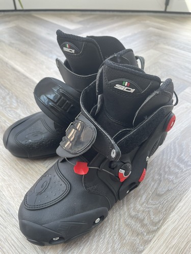 Short Mens Motorcycle Boots UK Size 8 