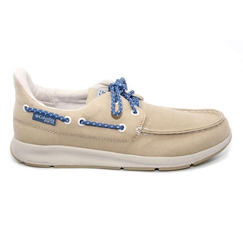 Mens Columbia Delray PFG Boat Shoes Tan 