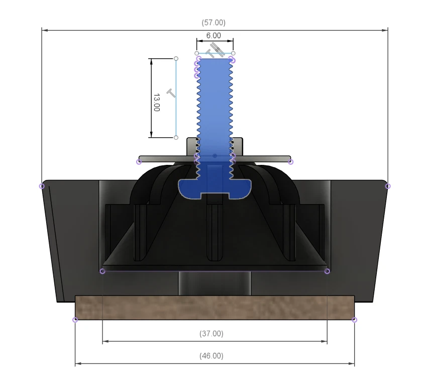 Pies giratorios para Numark - Imagen 4 de 4