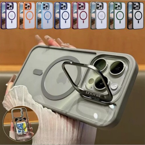 Shockproof Mag Safe Case For iPhone 17 Pro Max 16 15 14 13 12 Camera Lens Cover - Picture 1 of 24