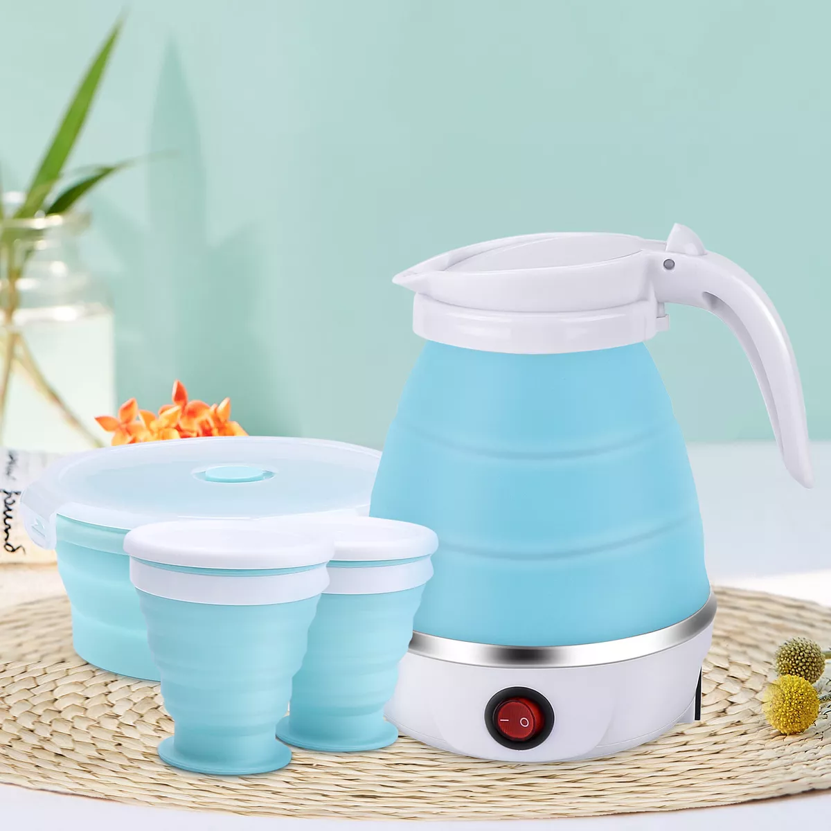 Travel Portable Kettle, Foldable Electric Upgraded Food Grade