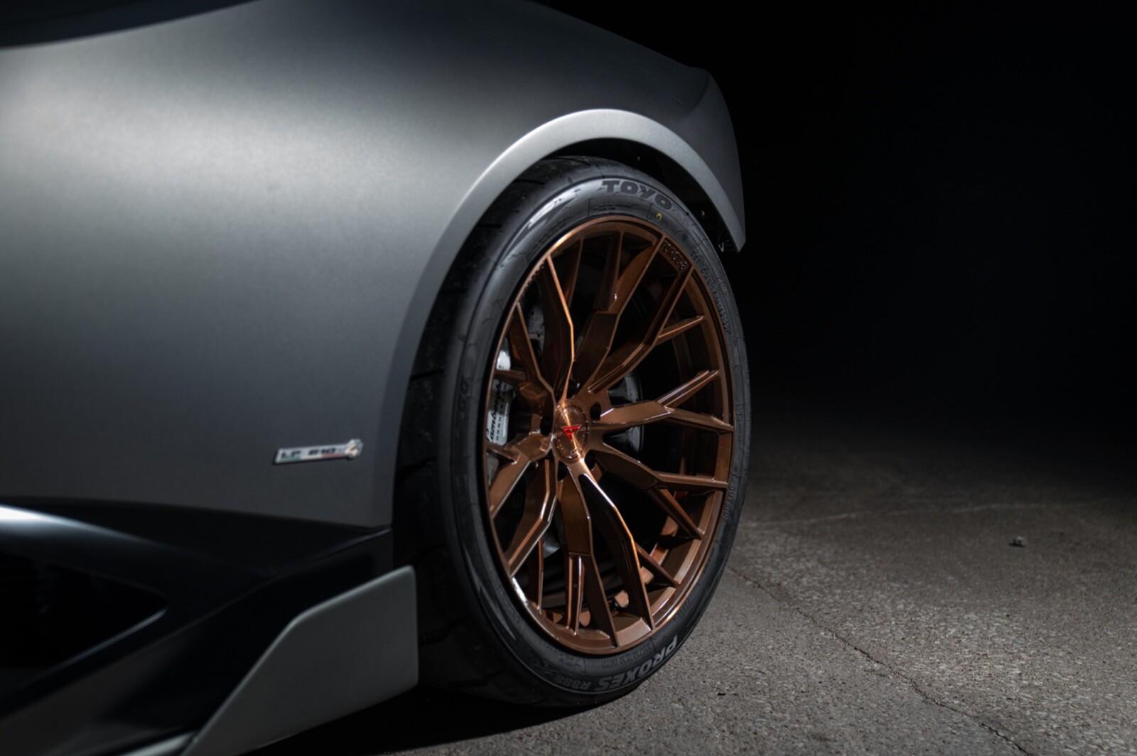 20” FERRADA FR9 BRUSHED COBRE WHEELS FOR LAMBORGHINI GALLARDO 20X9 & 11