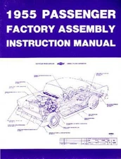 1955 Chevrolet Assembly Manual Rebuild Instructions Illustrations Drawings Guide