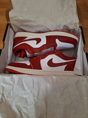 Air Jordan 1 Low Dune Red Gr.46