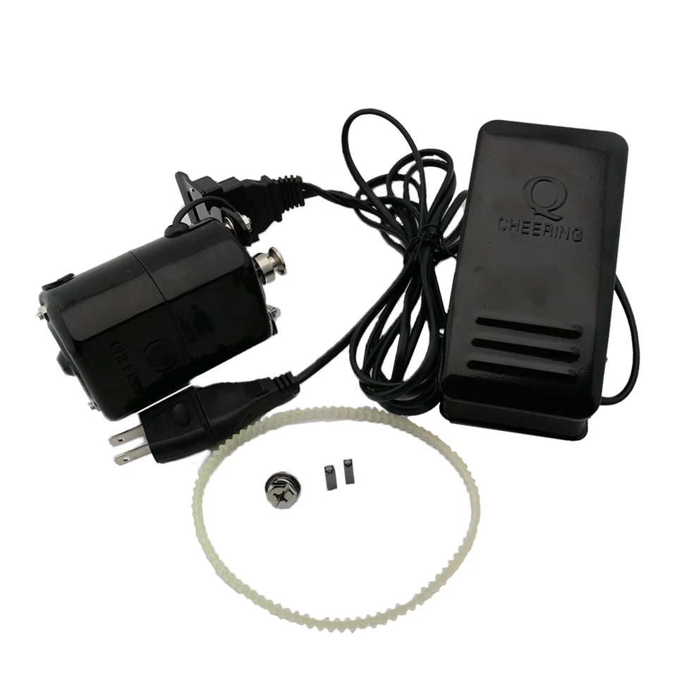 Home Domestic Sewing Machine Motor & Foot Control Pedal Set 110 Volt, 1.0 Amps - Image 2 of 2