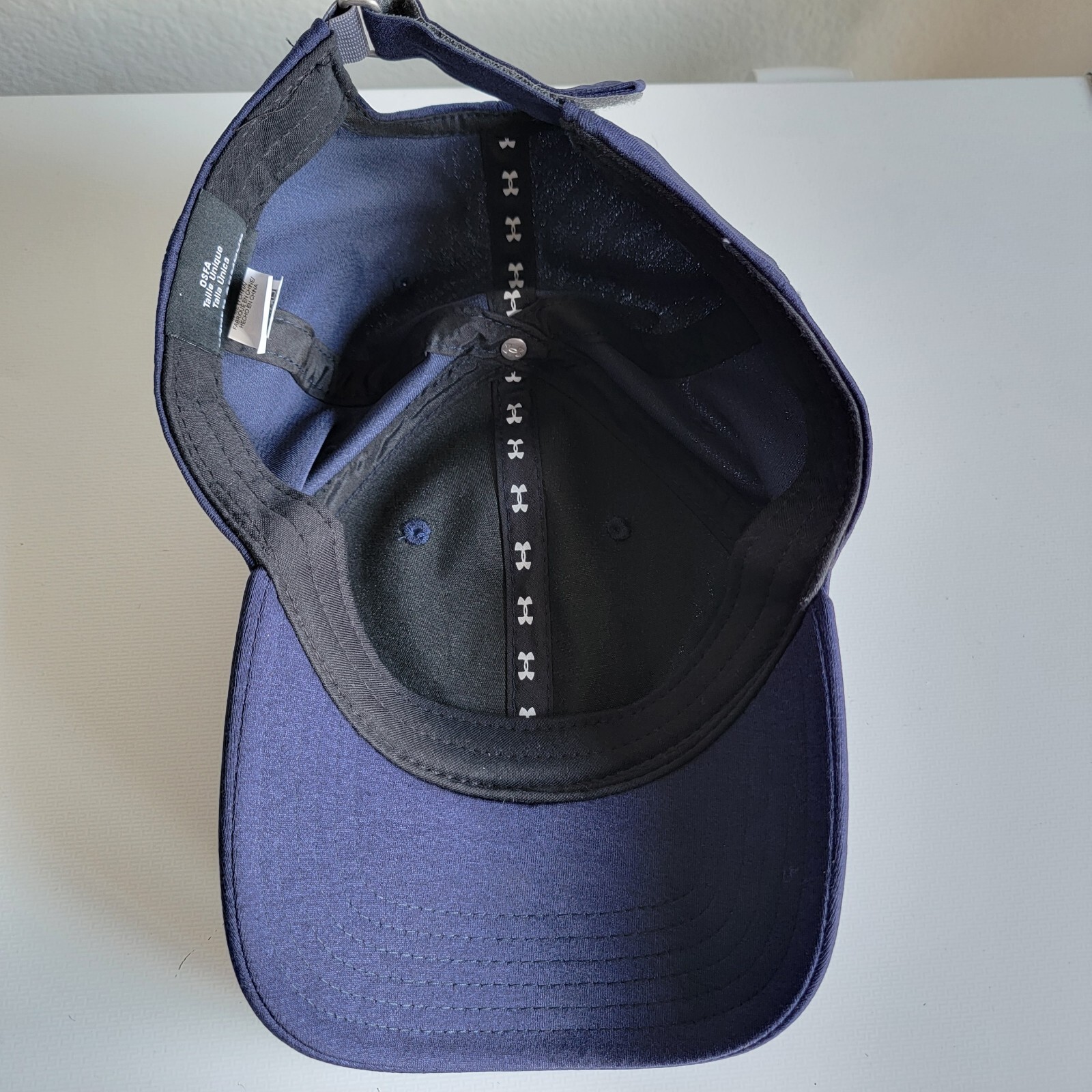 Under Armour Free Fit Byron Nelson AT&T Men's Golf Hat Navy Blue OSFA UH209M thumbnail 6