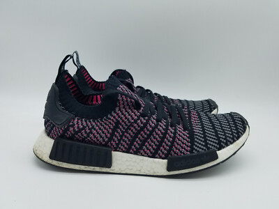 Adidas NMD R1 STLT Men's Size 12 Running Shoes Core Black Solar