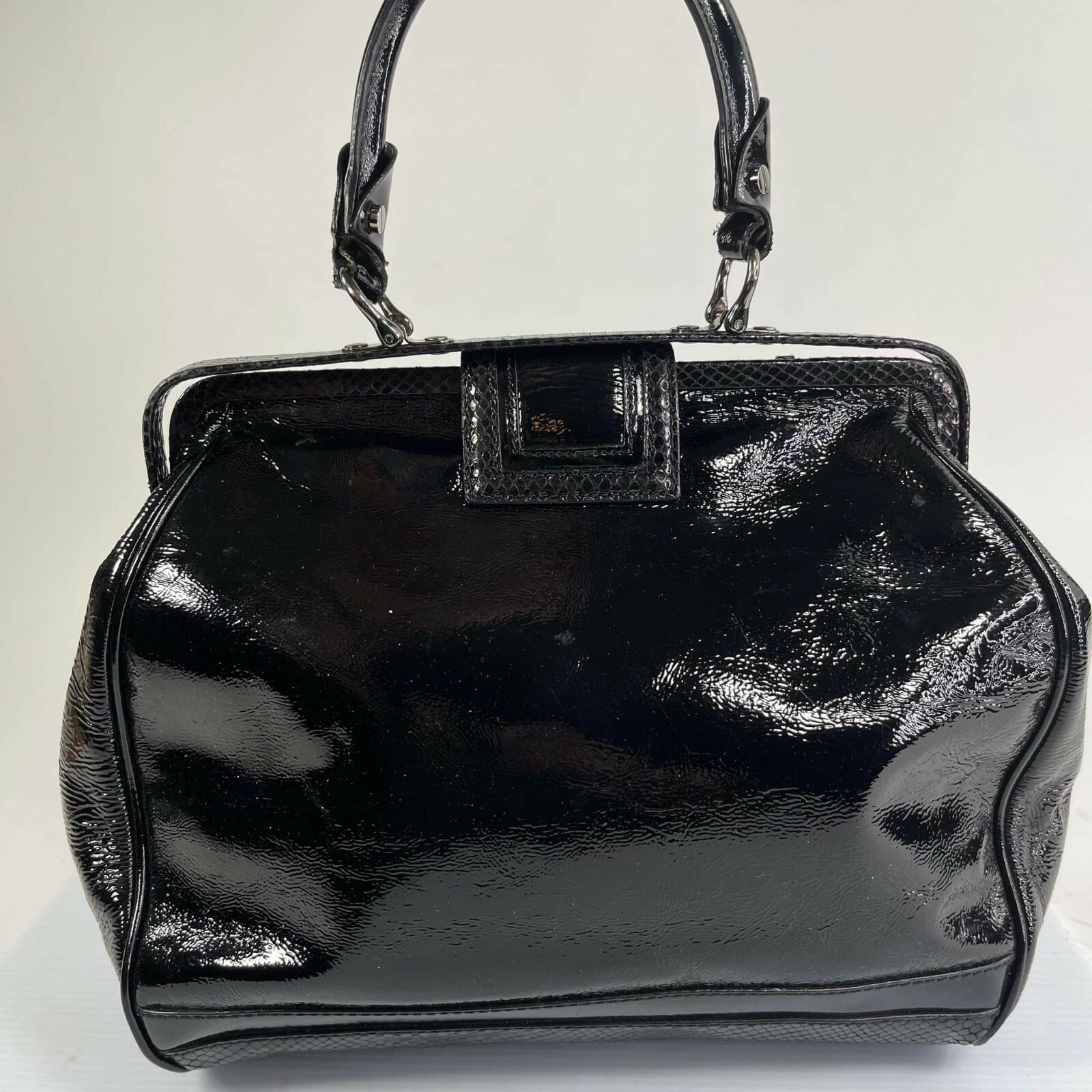 tory burch patent leather handbag