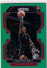 2022 Panini WNBA Prizm Green Refractor #191 Kierstan Bell RC