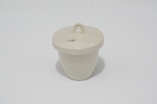 10ml-300ml Ceramic Porcelain Crucible With Cover Lid 1200 Celsius Lab Laboratory - Picture 5 of 7