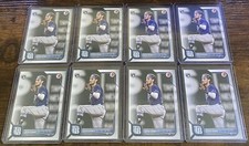 Josh Lowe 2022 Bowman Rookie RC #33 Tampa Bay Rays Lot (22)