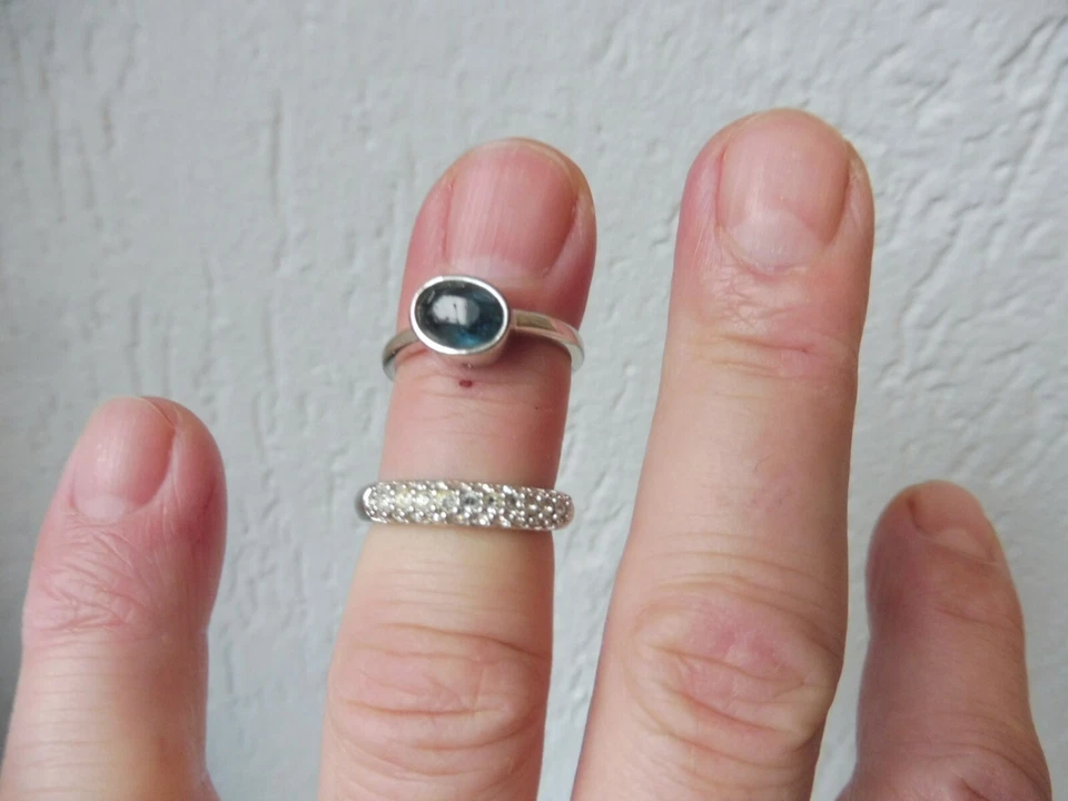 2 Anelli Bellissimi, Con Pietre, Swarovski - Immagine 4 di 4