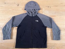NORTH FACE Fleece Hoodie Full Zip Boys Kids Youth M 10/12 Years