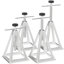 RVGUARD RV Stack Jacks 4 Pack with Storage Bag, Aluminum Stabilizer Jacks for...