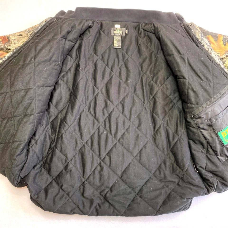 RedHead Camo Jacket Mens 3XL Green Thinsulate Coat Bone Dry Waterproof Hunting - Image 3 of 4