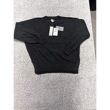 BDG Urban Outfitters Dark Grey Crew Neck Oversized Knit Sweater OB1440924 Small