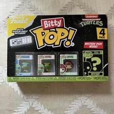 Teenage Mutant Ninja Turtles Leonardo Bitty Pop! 4 Pack W/ Mystery Mini Figure