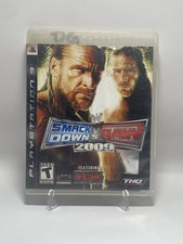 WWE Smackdown vs. Raw 2009 ECW, PS3, Sony PlayStation 3, Complete with Manual