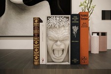 Hulk Book Nook - Superhero Bookshelf Insert - Smash Rage Decor for Marvel Fans