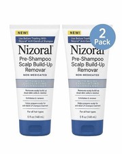 Nizoral Pre-Shampoo Scalp Build-Up Remover 5oz 2 Pack Dandruff Prep NEW