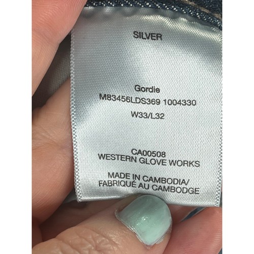 Silver Jeans Co Gordie Herrenjeans, W33/L32 gebraucht, in einwandfreiem Zustand - Bild 2 von 10