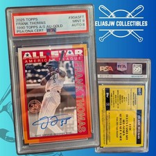 2025 TOPPS SERIES 2 1990 ALL STAR AUTOGRAPH #90AS-FT FRANK THOMAS 44/50